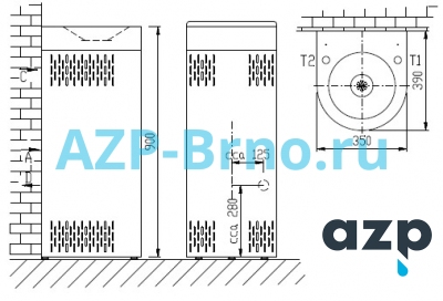 Напольный питьевой фонтанчик AFO 01.SC AZP Brno Чехия (фото, схема) Напольный питьевой фонтанчик AFO 01.SC AZP Brno Чехия (фото, схема)